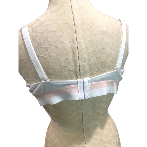 3XL Hanes New Comfort Flex Wireless T-Shirt Bra White MHG568 - Picture 5 of 6